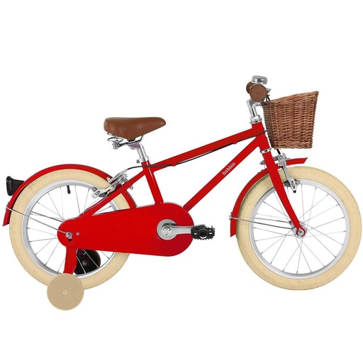Fiets 16" moonbug gloss red 
