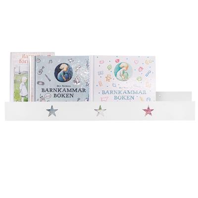 *Boekenplank ster (wit)  