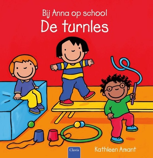 Bij Anna op school. De turnles  