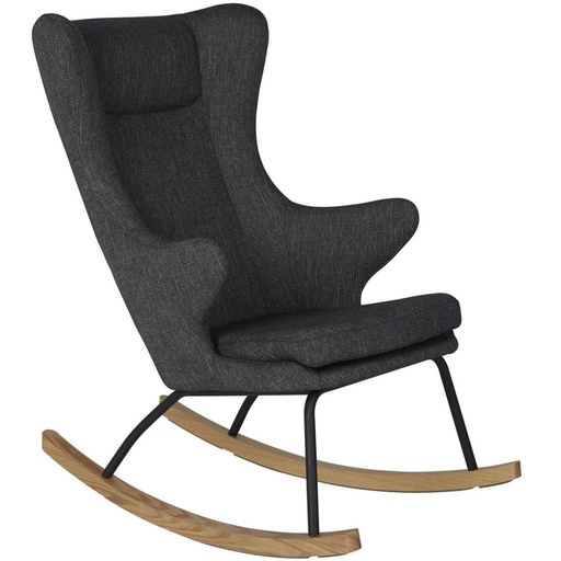 Rocking chair for adults de luxe black