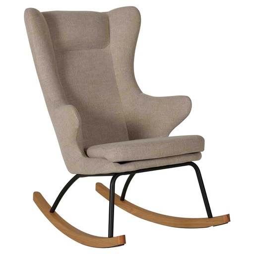 Fauteuil à bascule pour adultes de luxe clay 