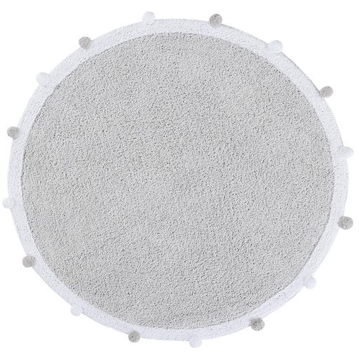 Tapijt bubbly light grey 120X120