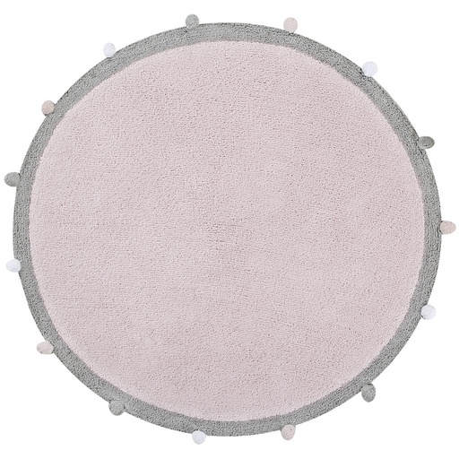 Tapijt bubbly soft pink 120X120