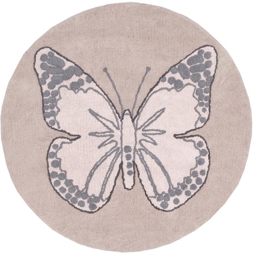 Tapijt butterfly vintage nude