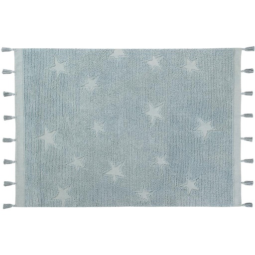 Tapijt hippy stars aquamarine 120X175