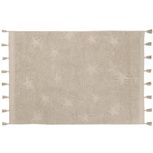 Tapijt hippy stars natural 120X175