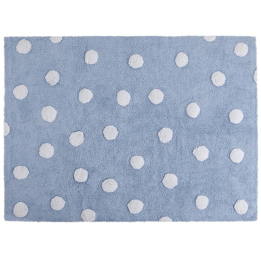 Tapijt topos blue-white 120X160