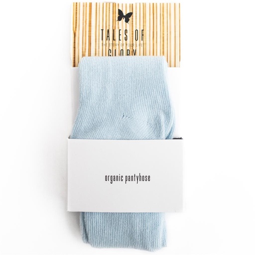 Tights organic Bloom blue 