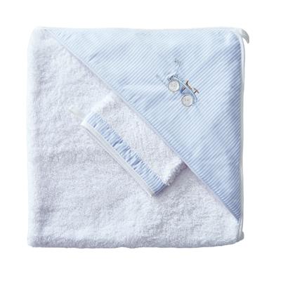 Bath towel+wash classic car 