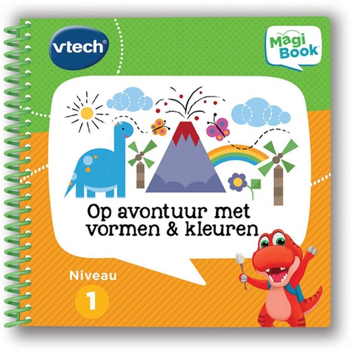 Magiboek: op avontuur met vormen&kleuren  
