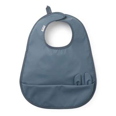 Bib Elodie tender blue bunny 