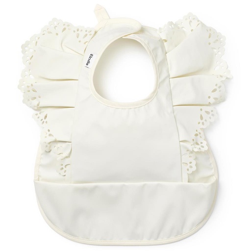 Bib Elodie vanilla white 