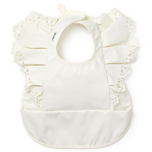 Bib Elodie vanilla white