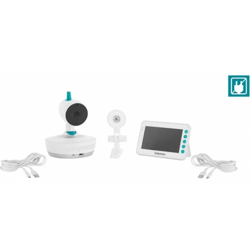 YOO Moov 360° motorised video baby monitor with nightlight  