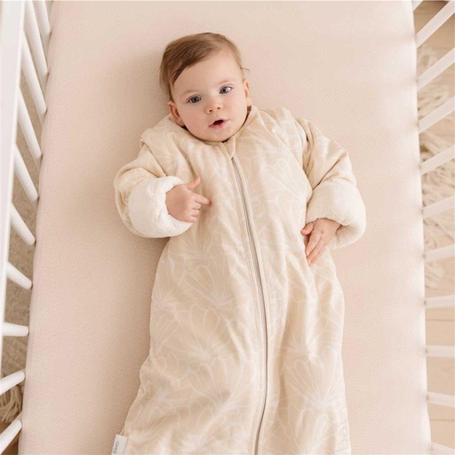 4-season sleeping bag (100cm) seashell sand 