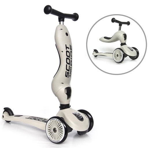 Vélo d'équilibre/scooter highwaykick 1 ash 