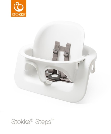 Babyset voor eetstoel Steps white