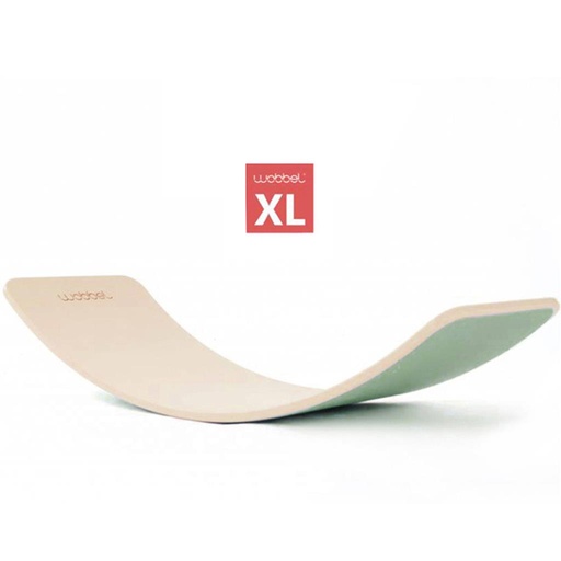 Balance board XL (clear lacquered with felt)