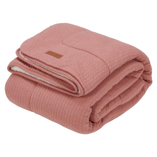 Blanket bed pure & soft pure pink blush