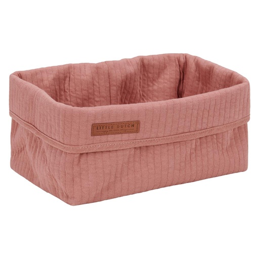 Panier de marchandises (grand) rose pur blush