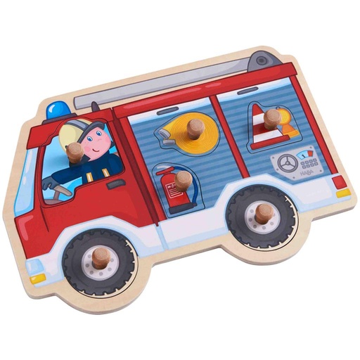 Insert puzzle: Fire engine  