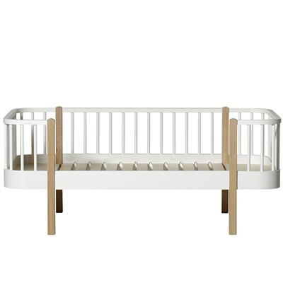 Bed junior day white-oak 90X160