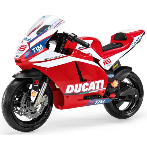 Moto électrique Ducati GP (12V) Peg-Perego rood 