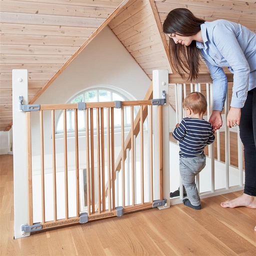 Rail de porte Elin (bois) naturel 