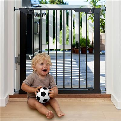 Door gate Asta (without extensions) zwart 