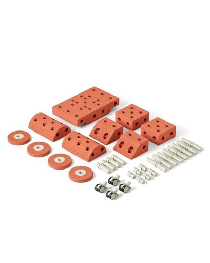 Dreamer kit (35 onderdelen) burnt orange / dusty green 