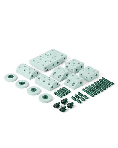 Dreamer kit (35 onderdelen) ocean mint / forest green 