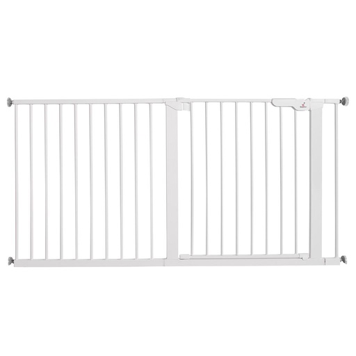 Door gate Asta wide (up to 151cm) white