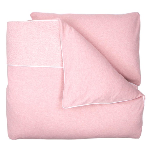 Enveloppe de couette poetree kids chevron pink melange