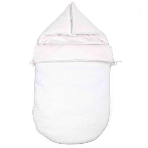 Nid d'ange (harnais 3 points) chevron white 