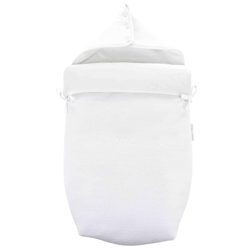 Nid d'ange pour nacelle blanc neige