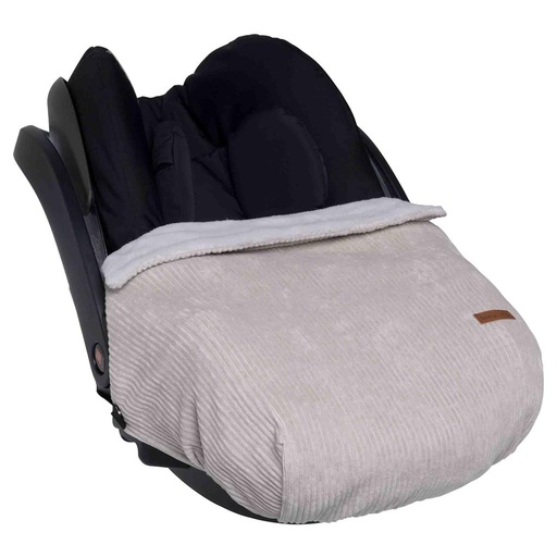 Dekentje voor maxi-cosi kiezelgrijs 