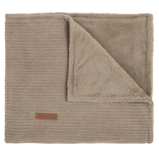 Blanket crib (teddy) sense clay 70X95