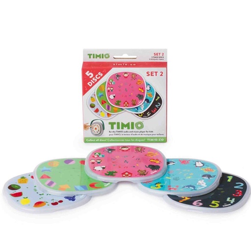 Disc pack for audio and music player set 2 