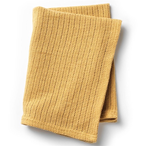 Blanket cellular Elodie gold 
