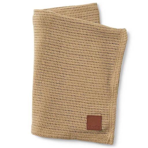 Blanket cellular Elodie pure khaki 