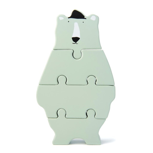 Animal shape puzzle mr. polar bear