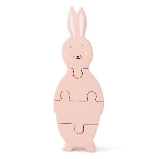Dierenvormpuzzel mrs. rabbit 