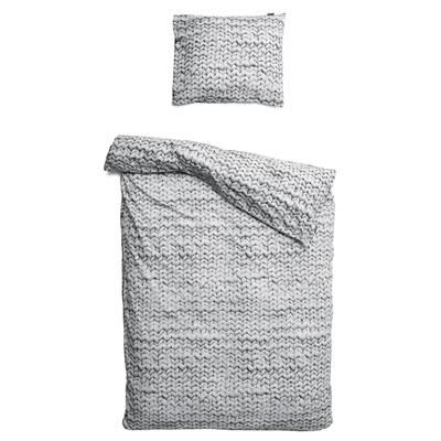 Donsovertrek twirre grijs 140X200