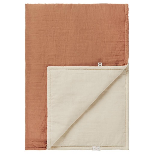 Blanket bed muslin fog 100X140