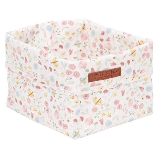 Panier de marchandises (petit) fleurs et papillons