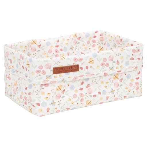 Panier de marchandises (grand) fleurs et papillons