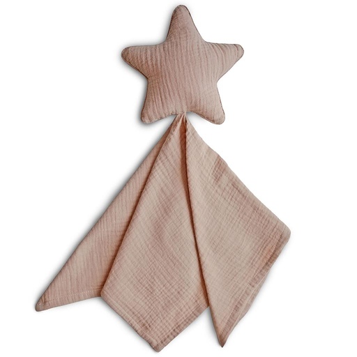 Doudou lovey couverture étoile natural 