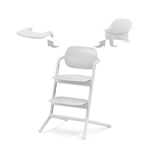 Chaise de salle à manger lemo 3-in-1