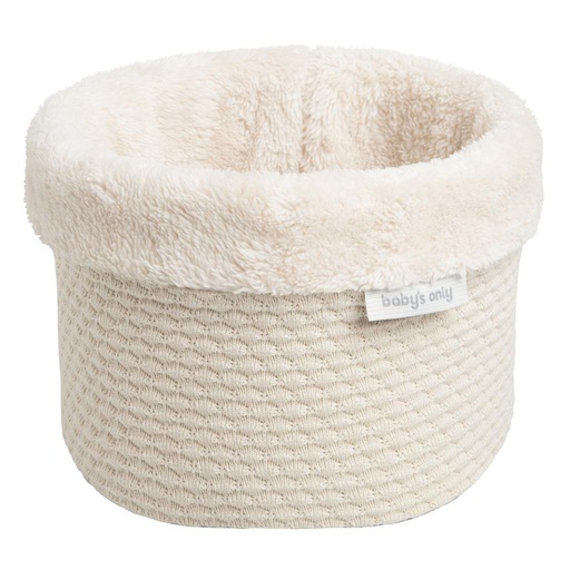 Panier de commode sky warm linen 