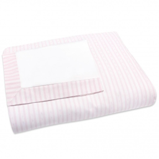 Donsovertrek garda rose pale 